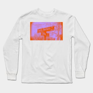 Santa Barbara Drive & Colby Circle, Claremont, California by Mistah Wilson Long Sleeve T-Shirt